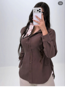 شومیز سیلک ترک